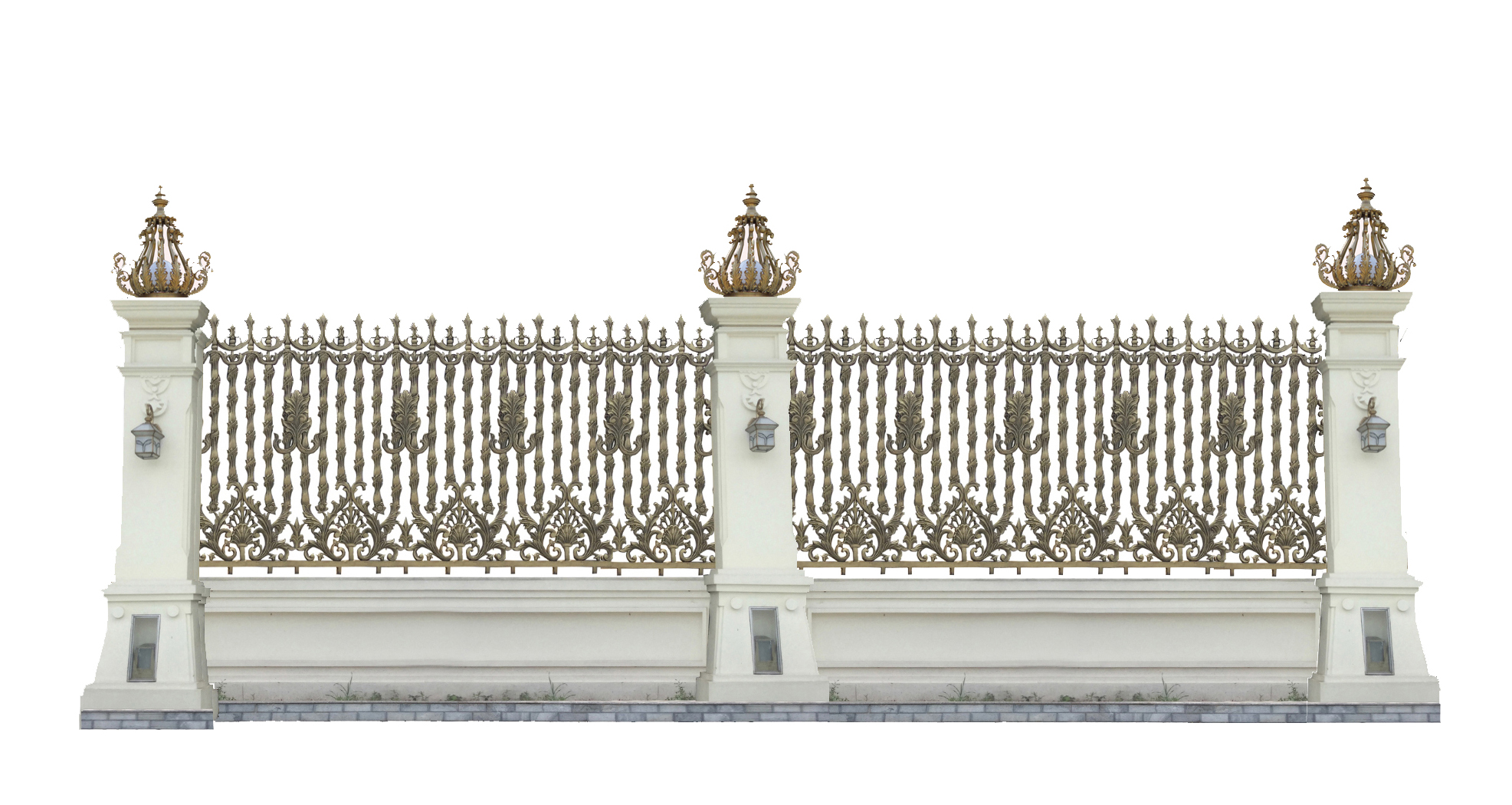 Hàng rào nhôm đúc mẫu HR -003