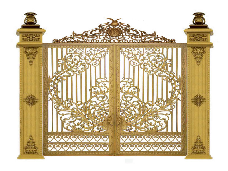 Cổng nhôm đúc mẫu C-092