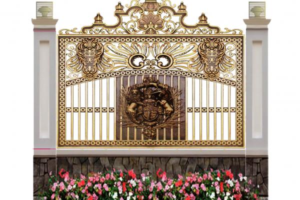 HÀNG RÀO NHÔM ĐÚC MẪU HR -038