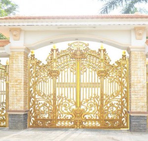 Cổng nhôm đúc mẫu C-134