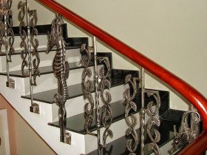 Cầu thang nhôm đúc - CT055